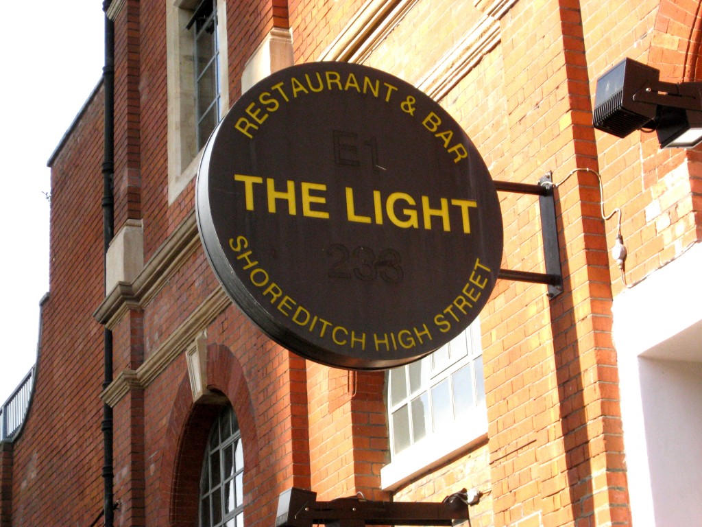 LONDON:  THE LIGHT